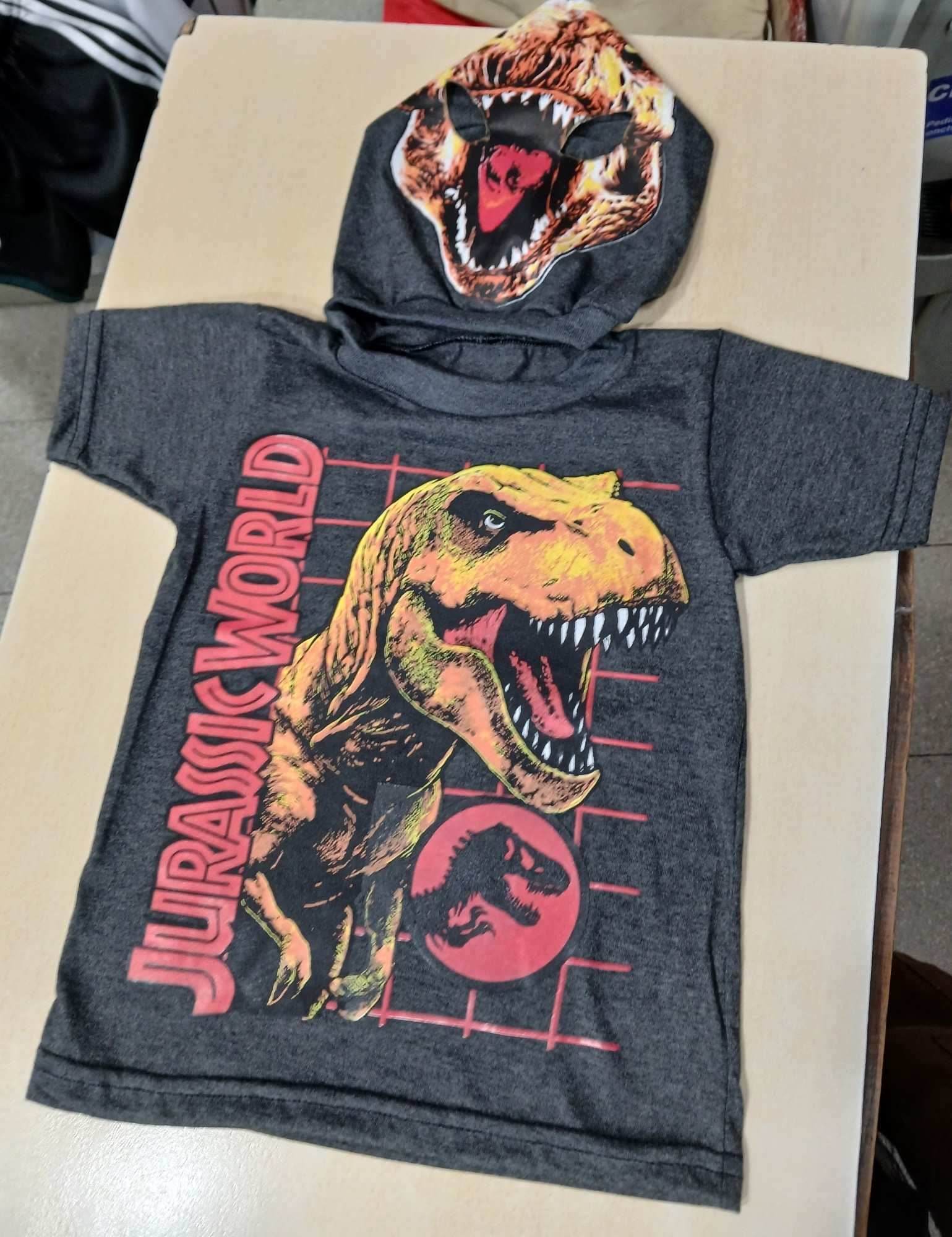 Remera C/mascara Algodon Peinado - Imagen 3