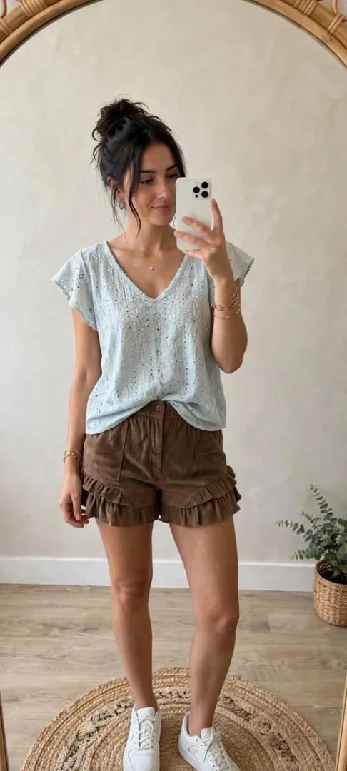 Blusa de Broderie - Imagen 2