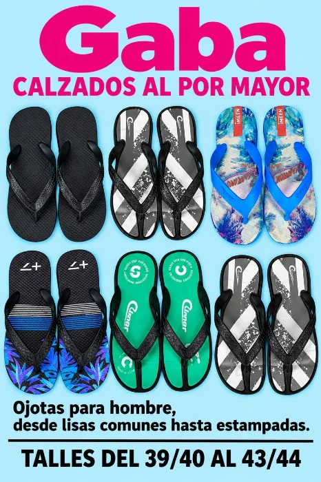 Ojotas de Hombre !