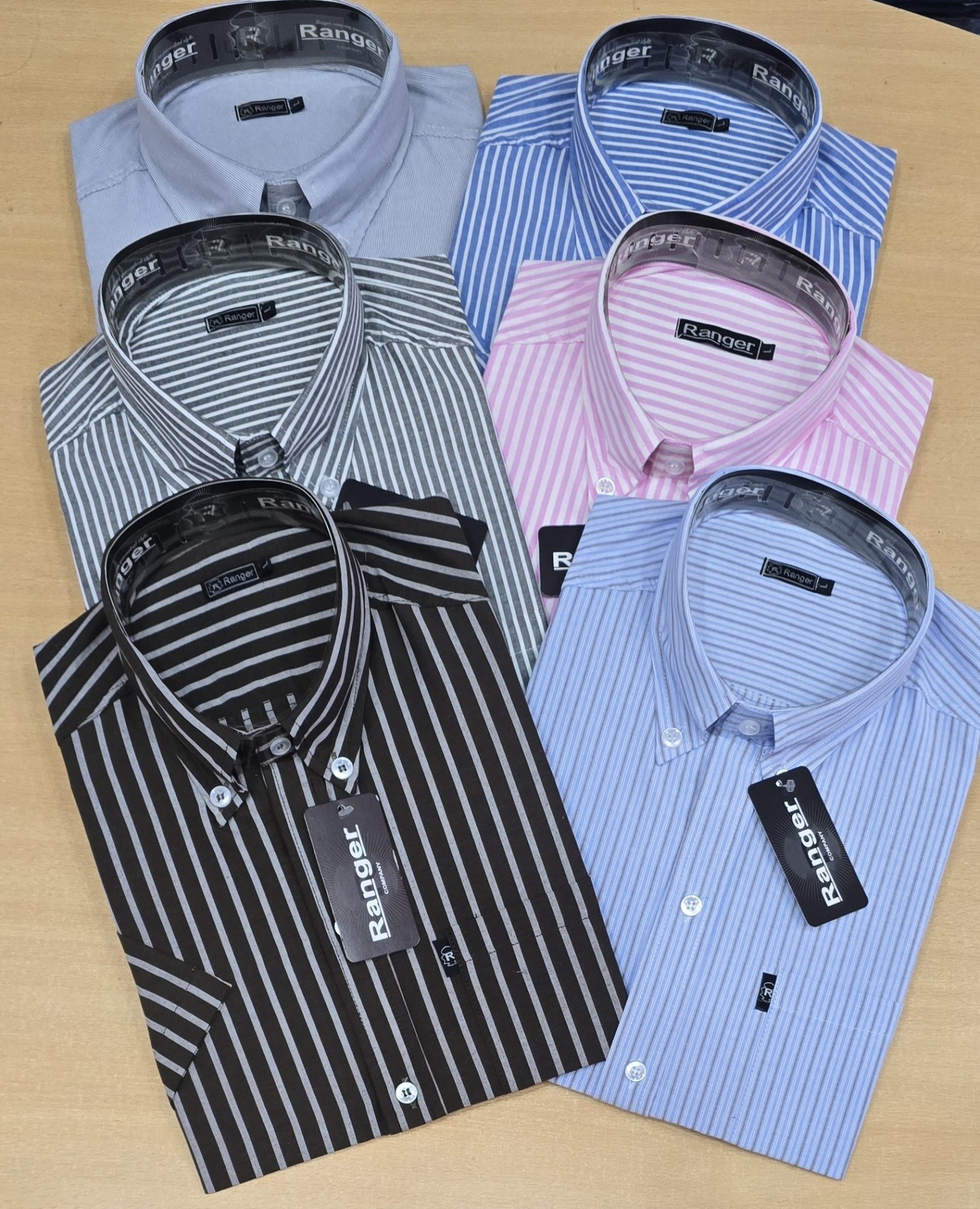 Camisas M.corta Raya - Imagen 2