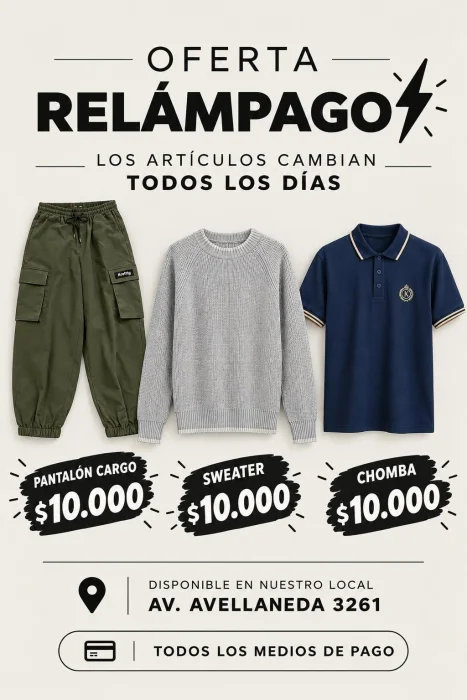 Oferta Relámpago