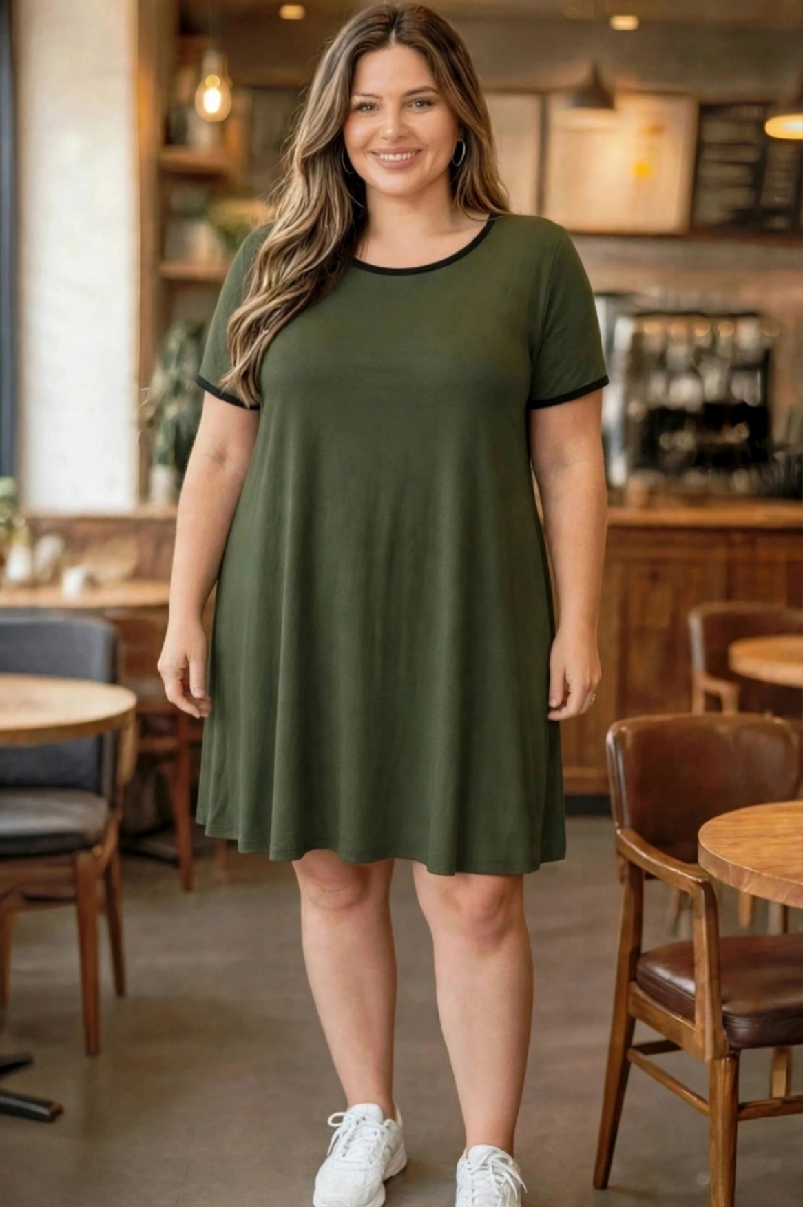 Vestido con Guia Combinado Promo - Imagen 2