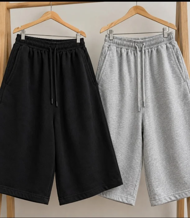 Bermudas Oversize Rústico Peinado Premium