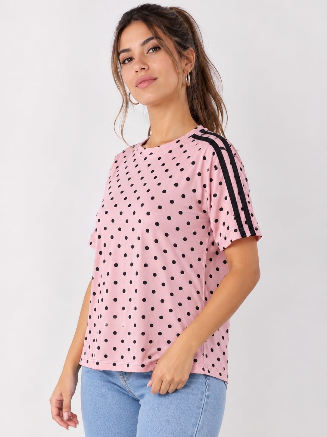 Remera Modal Viscosa con 2 Lineas - Imagen 2