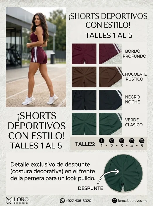 Shorts de Laycra