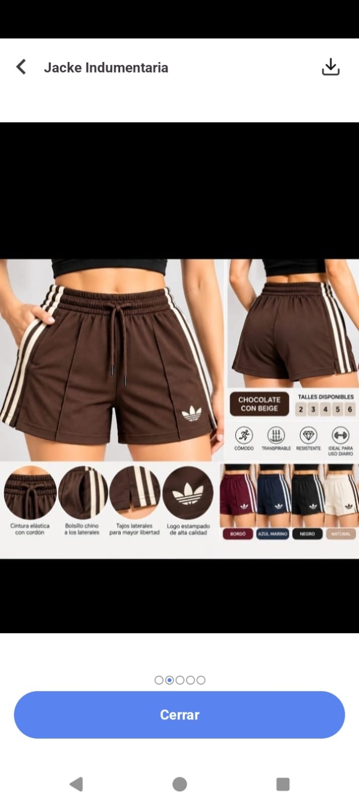 Shorts de Laycra - Imagen 3