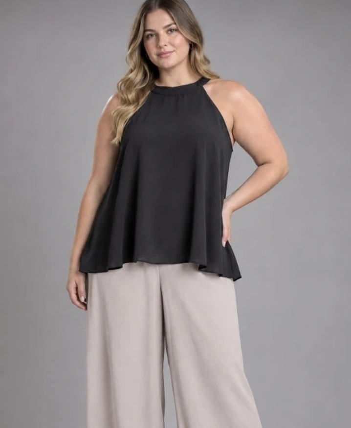Musculosa Doble con Moño de Gasa - Imagen 2