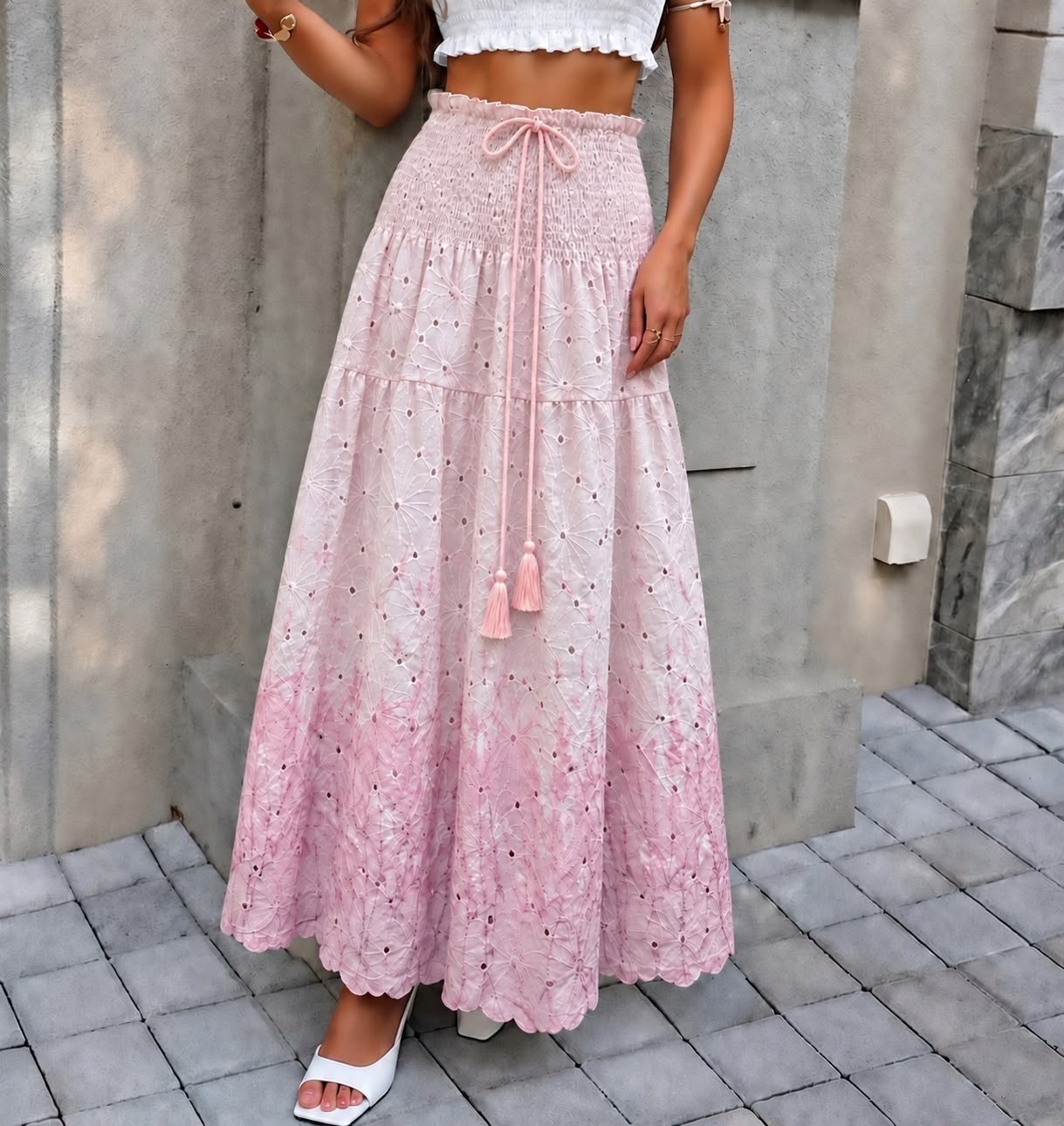 Falda Broderie - Imagen 4