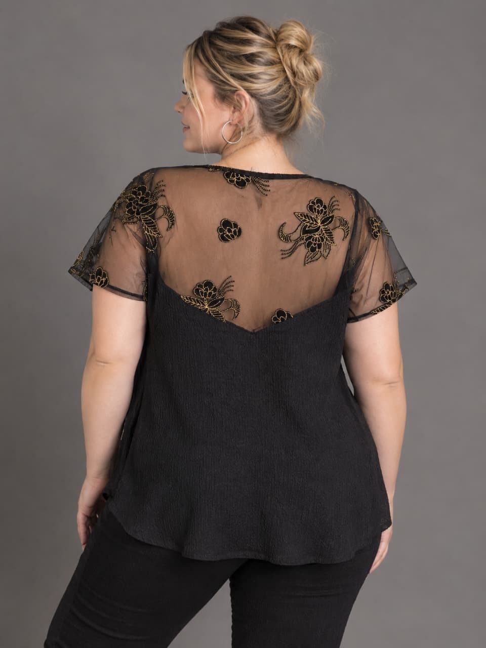 Remera con Tul en Espal6 - Imagen 2