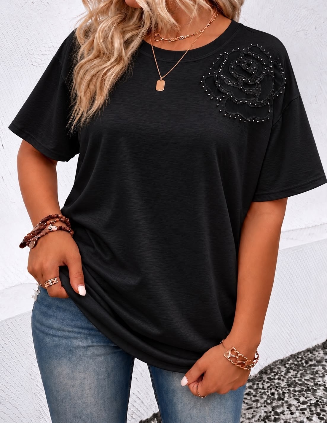 Remera Rosa Pedrería - Imagen 2