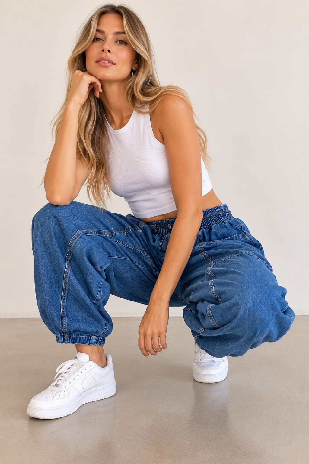 Pantalón Barrel de Jean Liviano - Imagen 3