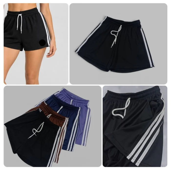 Shorts Liso  de Mujer en Lycra