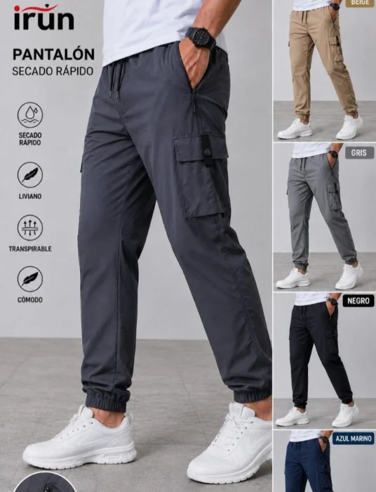 Pantalon Cargo Secado Rapido