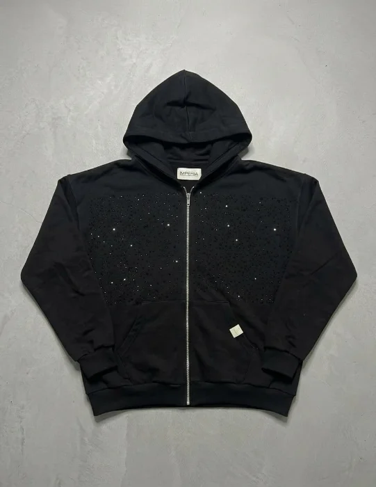 Campera Rustica Premium Brillos Strass