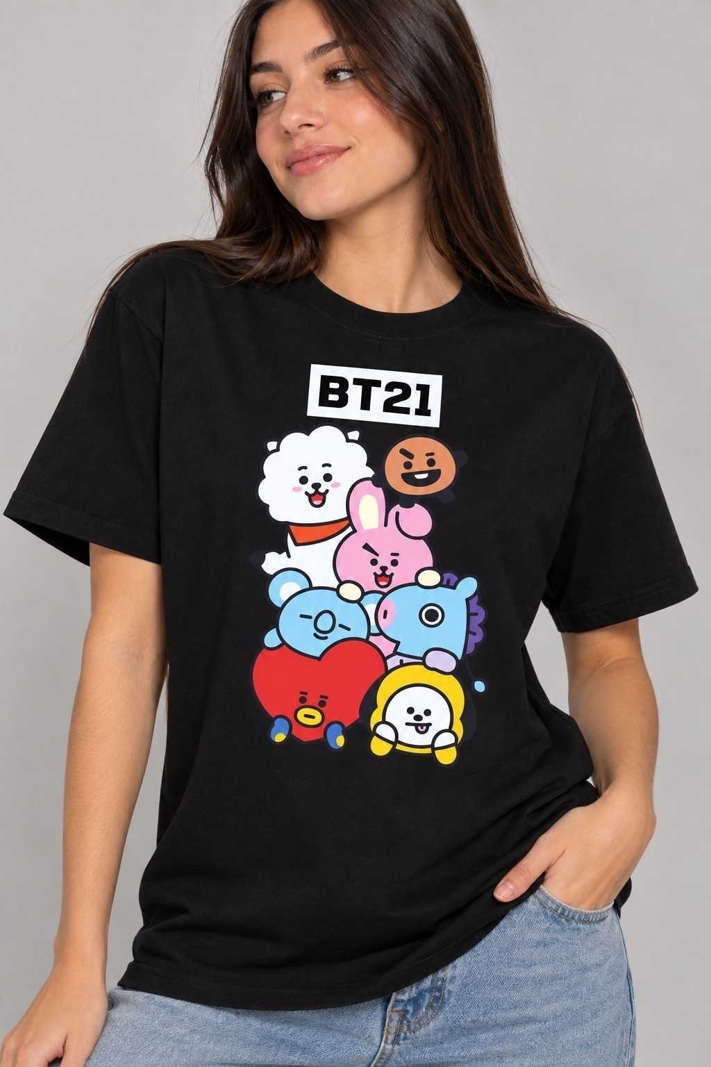 Remera Bts Adulto Unisex - Imagen 2