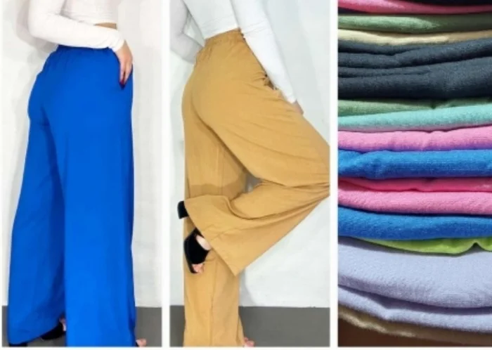 Pantalón Palazo de Lino