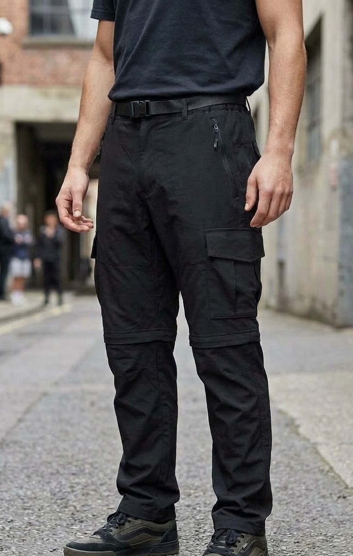 Pantalón Cargo Desmontable I-run  Secado Rápido - Imagen 3