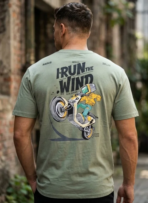 Remera  de Hombre Importado Hombre I-run