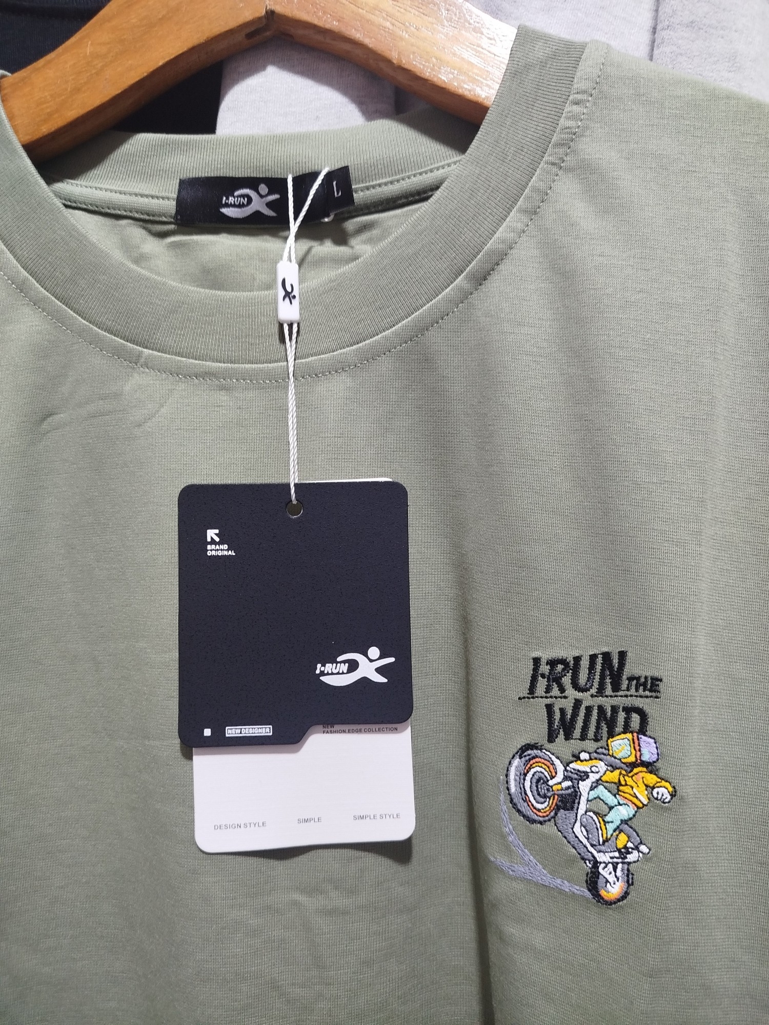Remera  de Hombre Importado Hombre I-run - Imagen 2