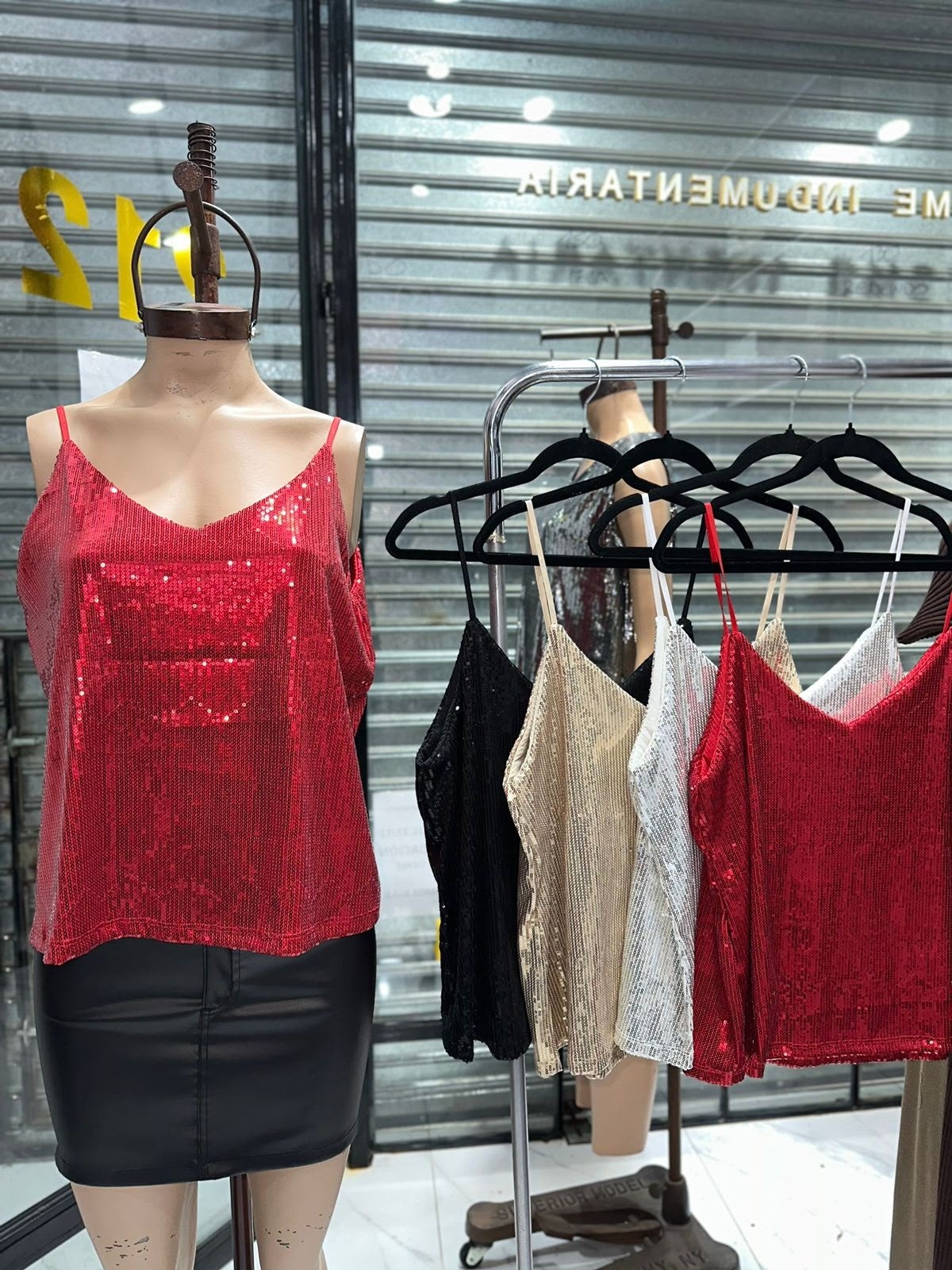Musculosa Lentejuelas - Imagen 2