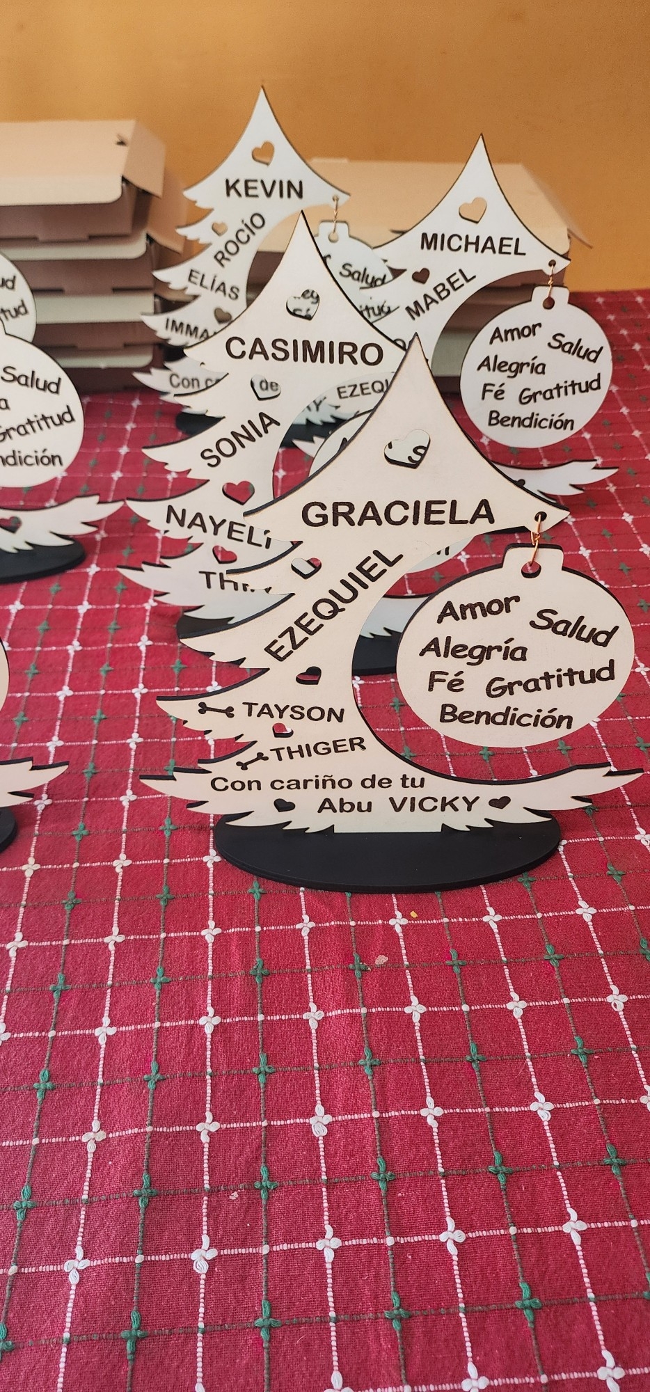 Arbolitos Navidad Personalizados - Imagen 2