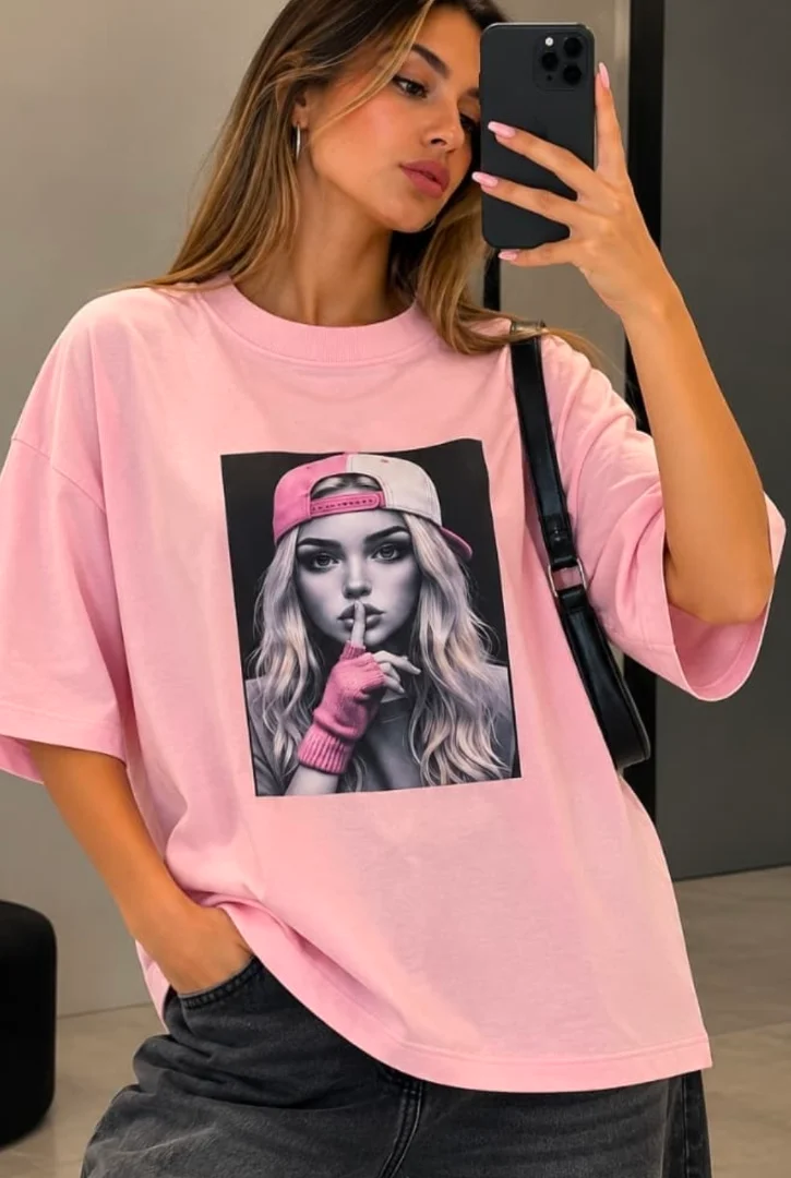 Remeras Boxy Algodón Premiun Muy Buena Calidad - Imagen 1
