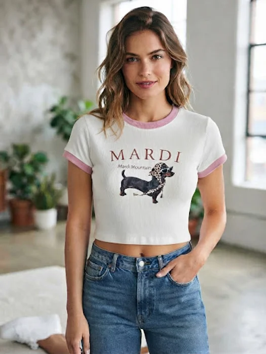 Remera Baby Tee Margarita