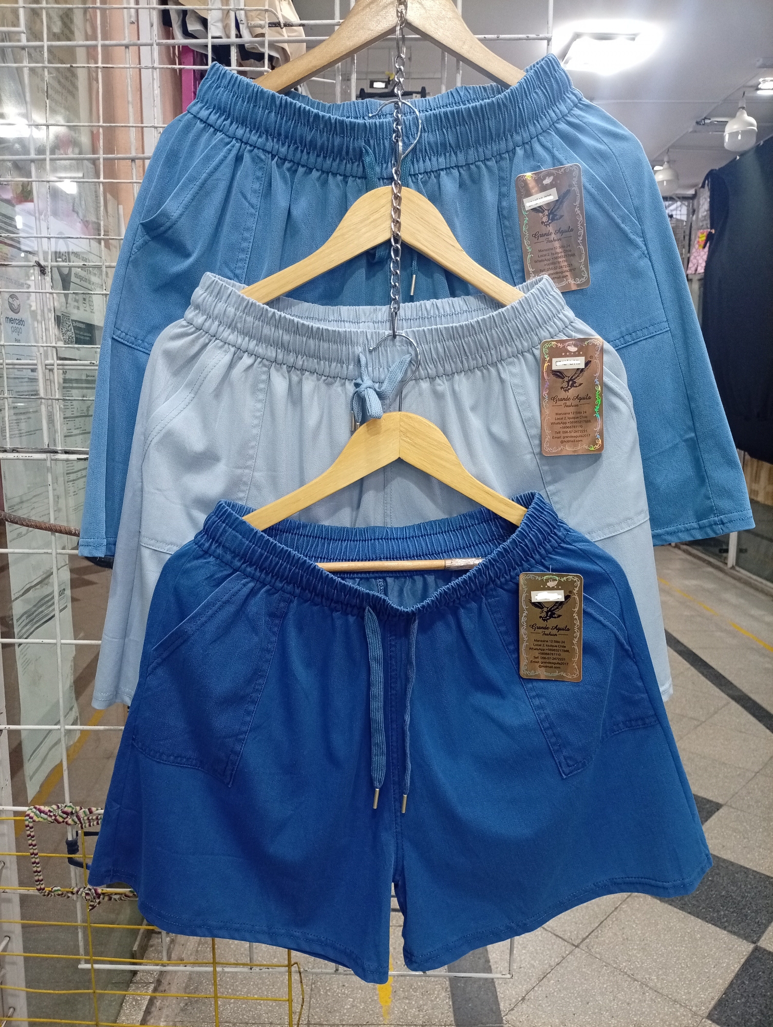 Short Simil Jean Importado - Imagen 2