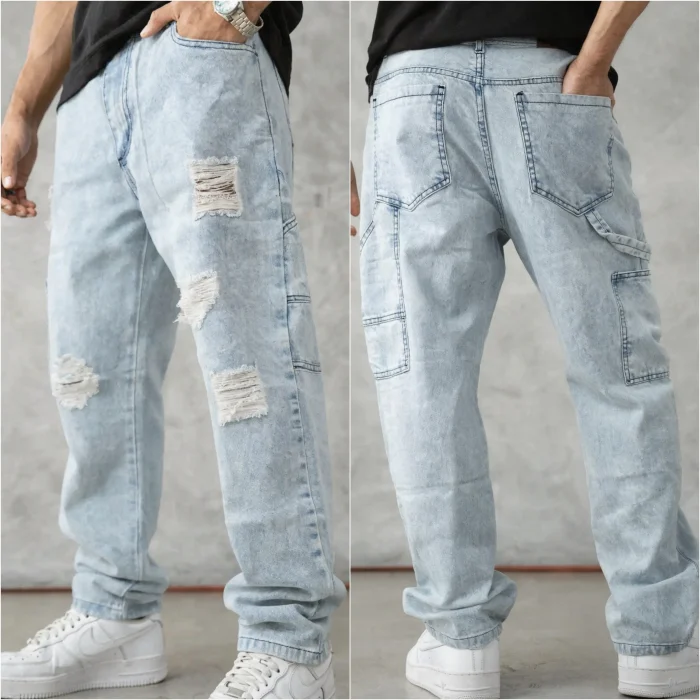 Pantalón Mom Carpintero Estilo Urbano