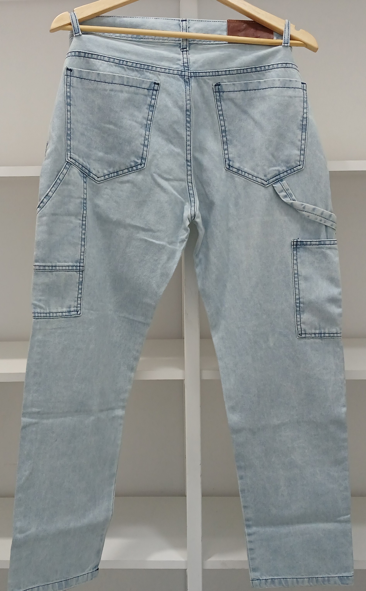 Pantalón Mom Carpintero Estilo Urbano - Imagen 4