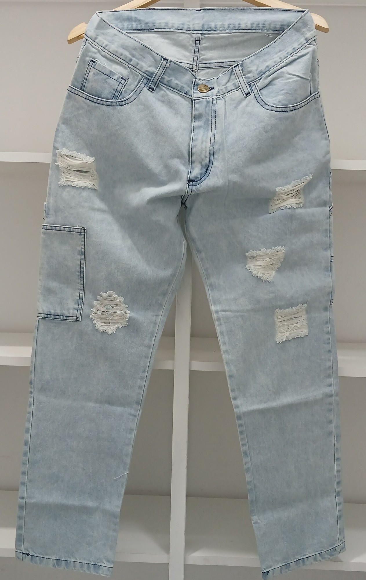Pantalón Mom Carpintero Estilo Urbano - Imagen 3