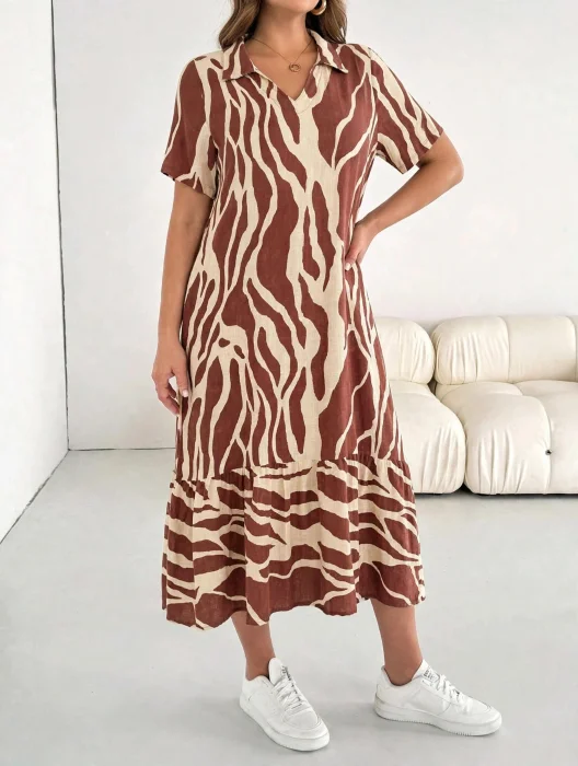 Vestidos Camiseros Estampados