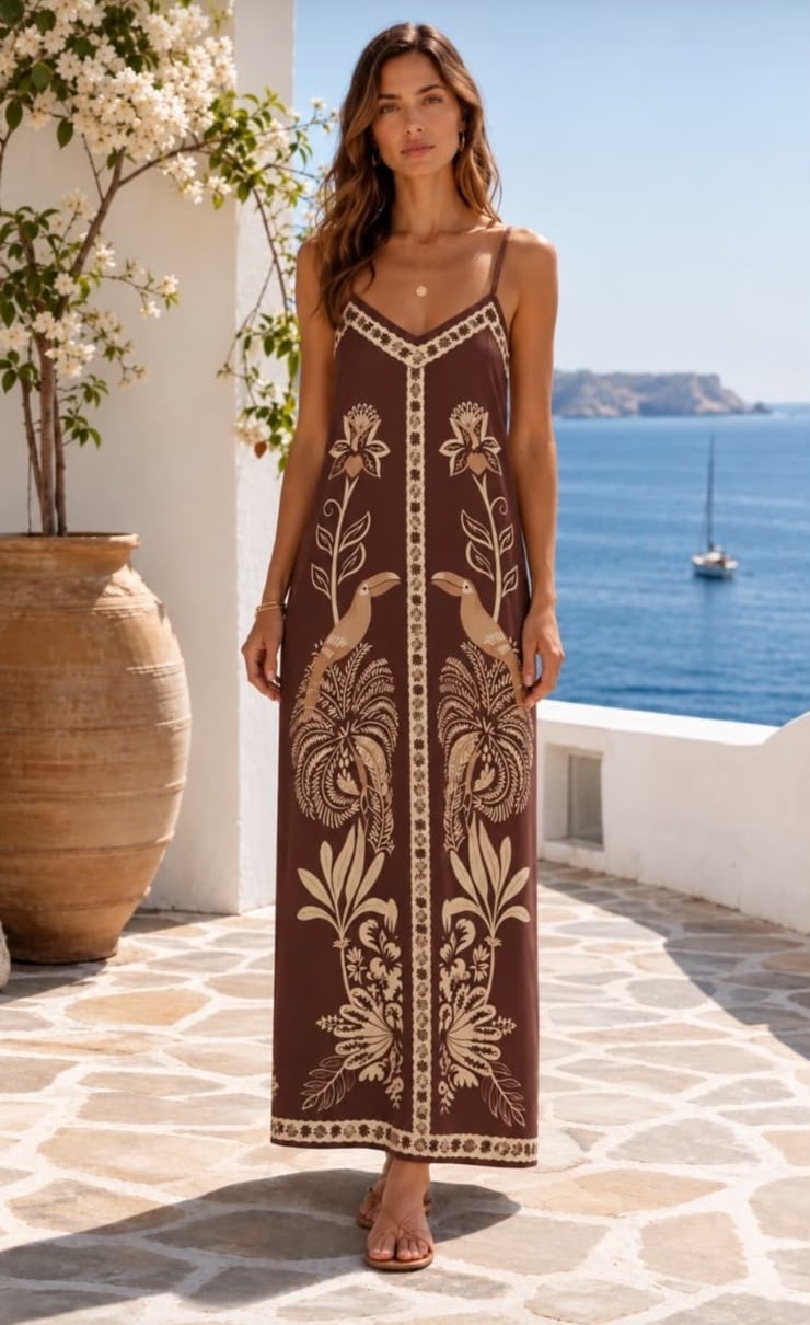 Vestido Estampado - Imagen 2