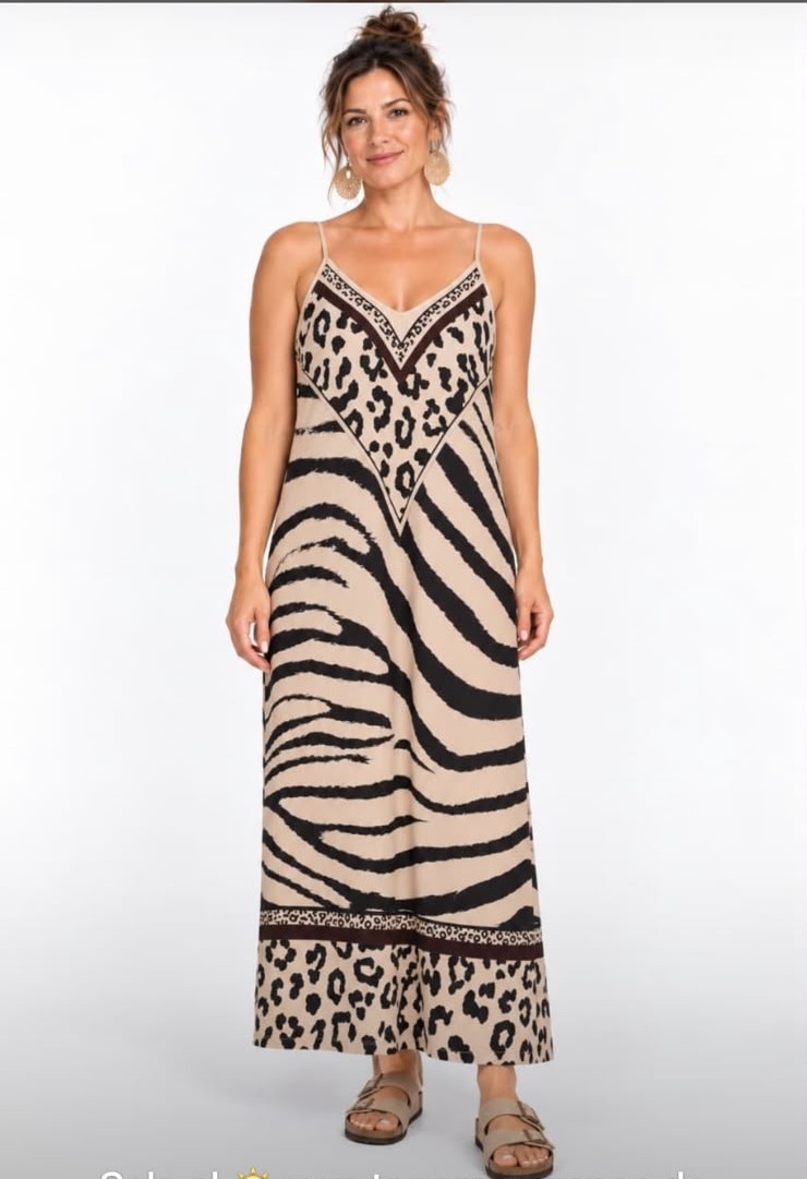 Vestido Estampado - Imagen 3