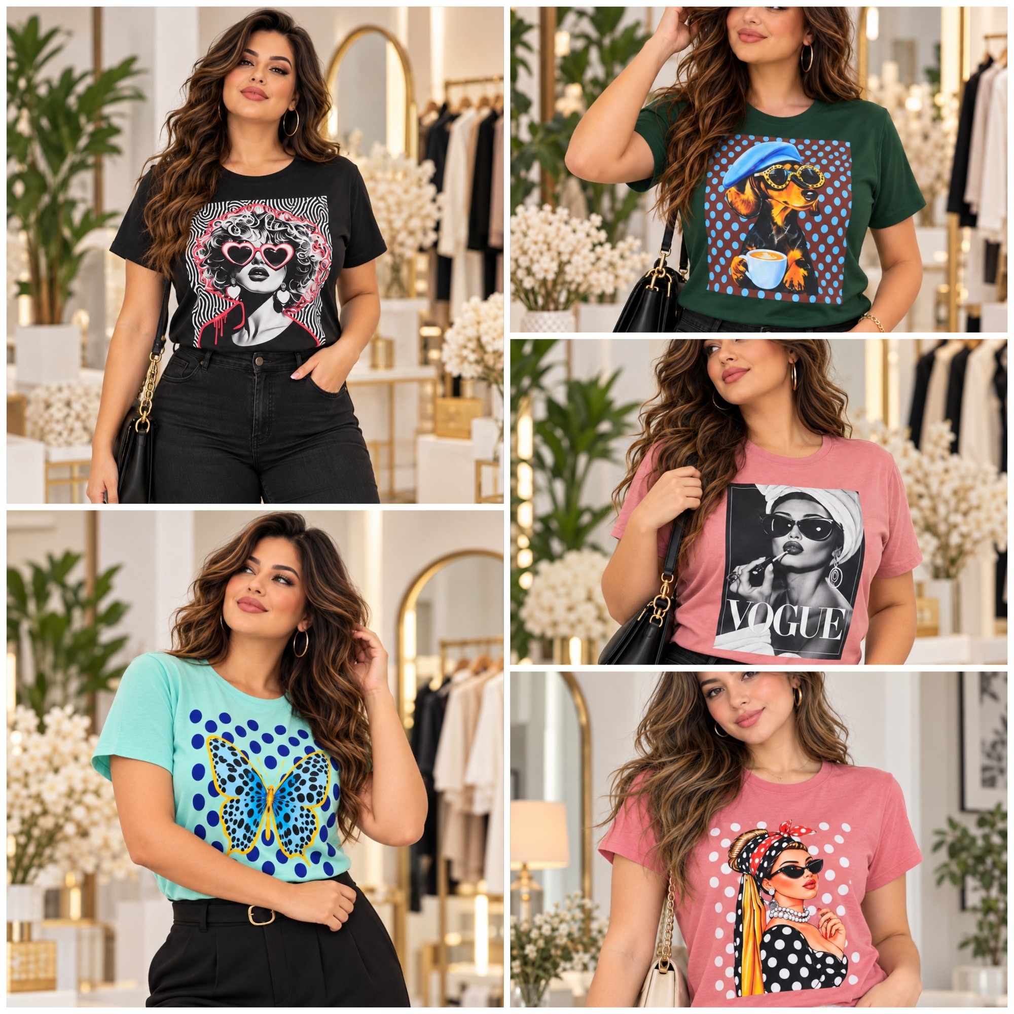 Remeras Estampadas Algodon - Imagen 2
