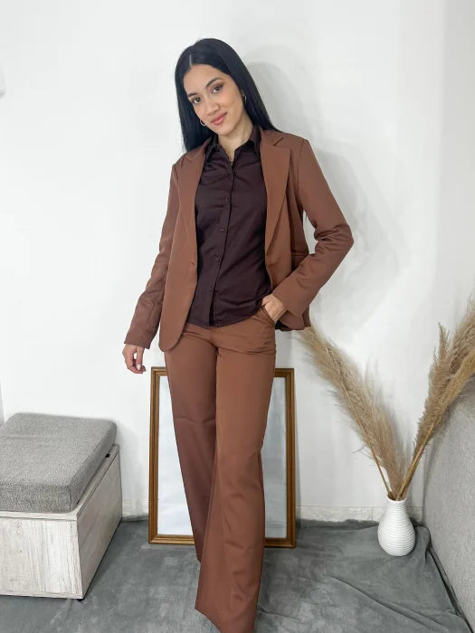 Conjuntos Pantalón y Bleizer Forrado Anabela