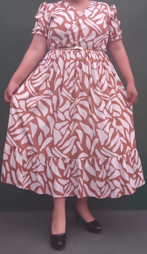 Vestidos Largos de Dama en Morley Estampado - Imagen 2