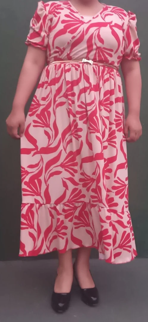 Vestidos Largos de Dama en Morley Estampado - Imagen 3
