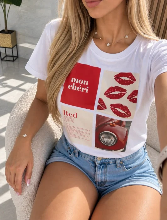 Remera Mon Cheri Algodón
