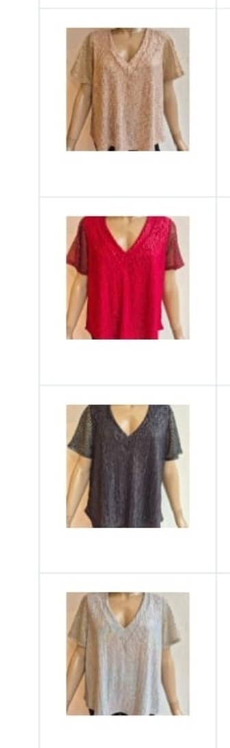 Blusa en Escote V Rosa - Imagen 3