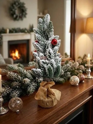 Árbol de Navidad Pino Pinito 40cm Decoracion Navideña - Imagen 2