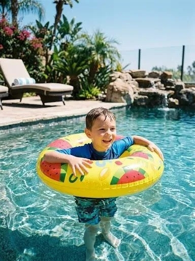 Aro Salvavidas Inflable Infantil 50cm Piscinas Playas Niños - Imagen 4