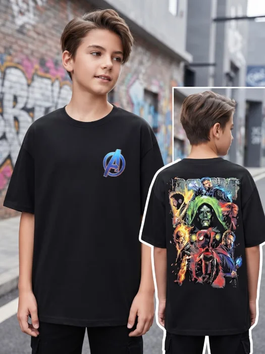 Remeras Oversize Algodón Peinado