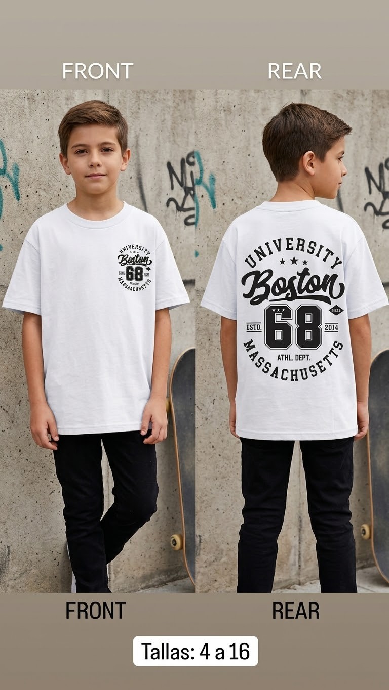 Remeras Oversize Algodón Peinado - Imagen 3