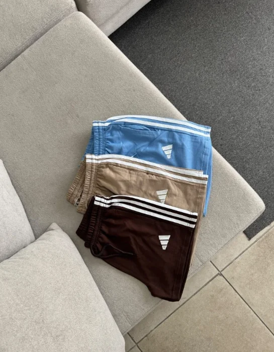 Short Algodón Bordado Ad