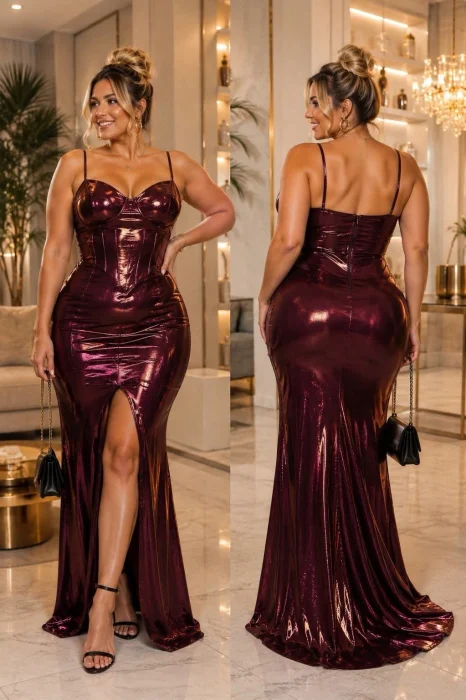 Vestido Fiesta Irina Talles Especiales