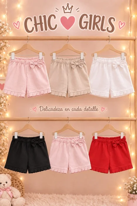 Shorts Beba Bengalina Bolados