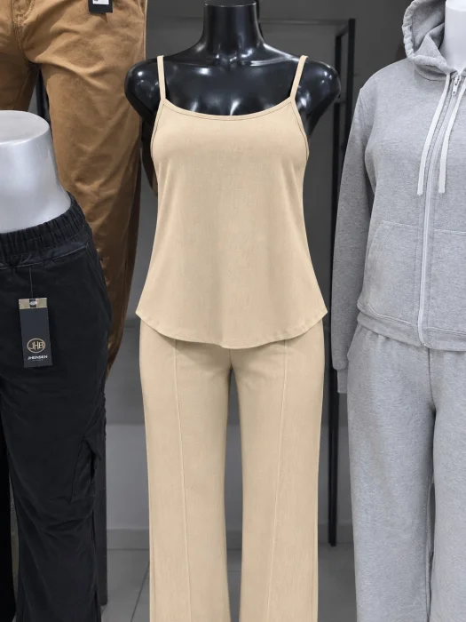 Conjunto Lino con Spandex