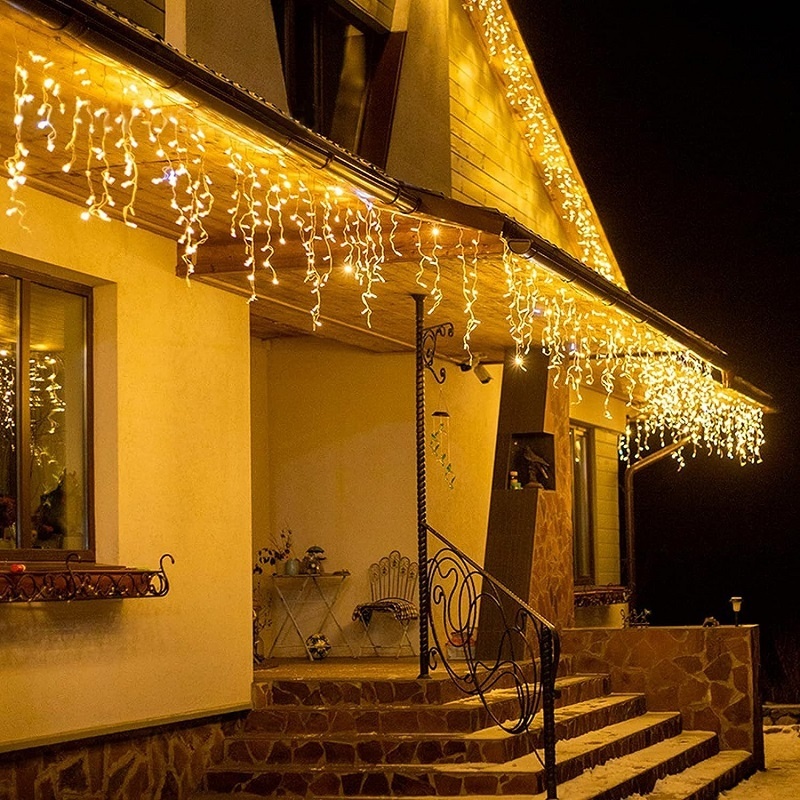 Cortina Luces 120 Led 4 X 0.60 Interconectable Calida Navidad - descarga%20(10).jpeg