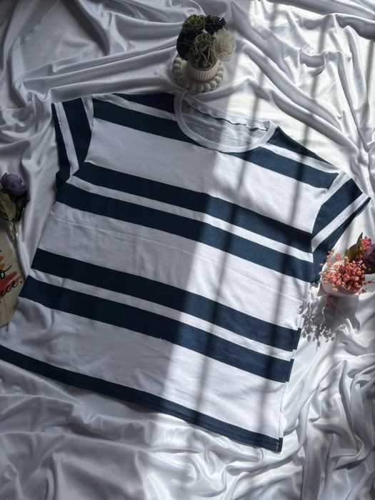 Remeras Rayadas Dama